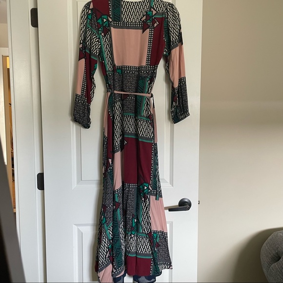 Anthropologie Virginia Wrap Maxi Dress - Picture 4 of 7